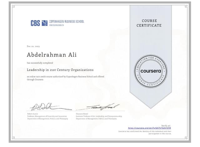 Certificate 7